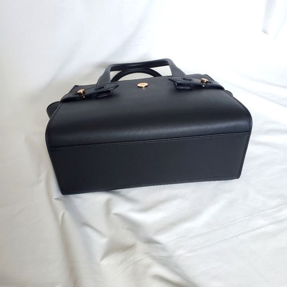 Michael Kors Black Saffiano Leather Satchel Bag NWT - Picture 7 of 14